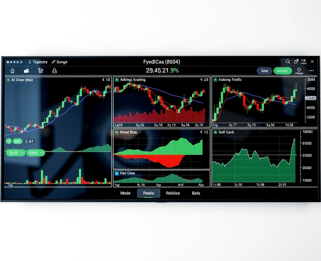 Gráficos financieros integrados